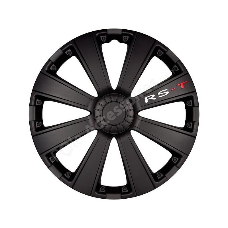 Enjoliveurs de roue AutoTrends 80-1606MB, noir mat, 16 po, paq. 4