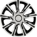 Enjoliveur 16 pouces noir chrome VERON - pack 4 enjoliveurs